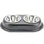podviina-myska-dlia-kotiv-i-sobak-agility-metaleva-180-ml-11-sm-2-sht-v-asortymenti-126359632-2