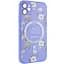Чехол Epik TPU+PC Secret Garden with MagSafe для Apple iPhone 12 6.1 Lilac - миниатюра 2