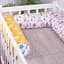 Валики-бортики MirSon Kids Time 18-0002 Sweet Home защитные белые 2 шт. - миниатюра 2