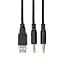 Гарнітура ігрова HG340, mini-jack/dual 3.5 мм, RGB, 2м, чорний 2E Gaming teh0013109 - мініатюра 9