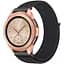 Ремінець BeWatch нейлоновий липучка для Samsung Galaxy Watch 42 мм Чорний (1011301.1) - мініатюра 1