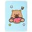 Блокнот плюшевый ZiBi Kids Line Capybara 12, А5 80 листов в клетку, в ассортименте (ZB.700033) - миниатюра 1