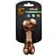 Игрушка AnimAll GrizZzly косточка с ароматом мяса 11.7 см коричневая - миниатюра 1