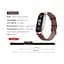 Шкіряний ремінець MiJobs для фітнес-браслета Xiaomi Mi Band 7 Type C червоний, тримач - золотистий - мініатюра 5