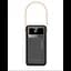 Зовнішній акумулятор Power Bank LENYES PX691D, 60000 мА·год, швидка зарядка PD 22.5W, чорний - мініатюра 2