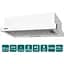 Витяжка Ventolux Garda 60 WH (500) LED - мініатюра 2