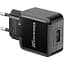 Зарядное устройство Grand-X CH-03B (5V/2,1A) Black (CH-03B) - миниатюра 1