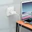 Адаптер живлення - зарядний пристрій HOCO C96A single port charger 1USB 2.1A білий - мініатюра 3