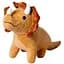 М'яка іграшка для собак AnimAll Fun AGrizZzly Динозавр коричнева - мініатюра 1