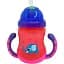 Поільник Mega Zayka Неон з трубочкою 270 мл MGZ-0300 (Pink) - мініатюра 1