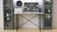 Стол письменный Line Лайт Ferrum-decor 750x1200x600 Черный металл ДСП Бетон 16 мм (FRD-104863) - миниатюра 2