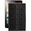 Чехол StatusCASE из экокожи для планшета Lenovo Idea Pad A5500 8 Черный ромб - миниатюра 1