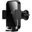 Автотримач із бездротовою зарядкою Baseus Halo Electric Wireless Charger 15W Black (SUDD000001) [82037] - мініатюра 1
