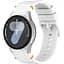 Ремінець для Samsung Galaxy Watch 6 40mm 6 44mm - білий ширина кріплення 20мм силікон Watchbands Seven (W48-7WB63632000) - мініатюра 1