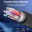 Кабель Vention USB 3.0 A Male to Micro-B Male Cable with USB Power Supply PVC Type 0.5m Black (CQPBD) - миниатюра 6