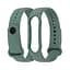 Силиконовый ремешок для Xiaomi Mi Band 5/6 цвет 16 серо-зеленый - миниатюра 1