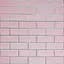 Самоклеюча стінова панель Sticker Wall Рожева 3D NEW CULTURAL WALL 70x70cmx4mm PINK+SILVER (D) SW-00001501 - мініатюра 1