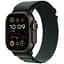 Apple Watch Ultra 2 2024, 49mm, Black Titanium, Dark Green Alpine Loop, Розмір M (Grade A) Seller Refurbished - мініатюра 1