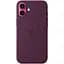 Силіконовий чохол CasePro Silicone Case з MagSafe Plum для iPhone 16 Plus - мініатюра 3