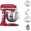 Планетарний міксер KitchenAid Professional 6.9 л червоний (5KSM7990XEER) - мініатюра 2