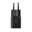 Сетевое зарядное устройство с кабелем Baseus GaN5 Fast Charger (mini) 1C 25W EU Cluster черный (with: Fast Charging Data Cable - миниатюра 3