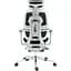 Офісне крісло GT Racer B-2450 White/Black [125571] - мініатюра 2