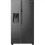 Холодильник Gorenje SBS 179х70х92 см 2 двері 376(190) л А++ NF+ Інв. диспенсер генератор льоду Зовн. Диспл чорний - мініатюра 1