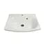 Умивальник накладний Adamant LOGAN-60 (600х500) Classic white-01 - мініатюра 1