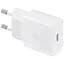 Зарядное устройство Samsung 15W PD Power Adapter (без кабеля) White (EP-T1510NWE) - миниатюра 1