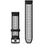 Ремешок для Garmin Forerunner 965 Whitestone/Powder Gray with Silver Hardware 22mm - миниатюра 2