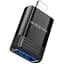 Перехідник Borofone BV18 Lightning to USB 2.0 OTG чорний - мініатюра 1