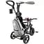 Велосипед триколісний Globber Explorer Trike Deluxe Play 4 в 1 чорно-сірий (633-120) - мініатюра 2
