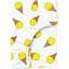 Простынь Cosas на резинке 90х200 icecream yellow, желтый (IcecreamYellow_90x200x20) - миниатюра 1