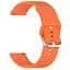 Силіконовий ремінець Wavy для Smart Watch 22mm Orange - мініатюра 2