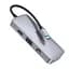 Usb-Хаб (адаптер) Hoco HB33 Easy Type-C 10-in-1 multi-function converter 18 см - мініатюра 2