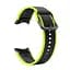 Браслет Double Line для Samsung Galaxy Watch 6 Classic 43mm 6 Classic 47mm - чорно-зелений ширина кріплення 20мм силікон Watchbands (W12-5WB81966105) - мініатюра 2