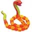 Игрушка Zing Klixx Creaturez Fidget Питон красно-желтый - миниатюра 1
