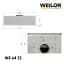 Витяжка повновбудована Weilor WB 64 SS - мініатюра 12