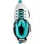 Ролики женские Rollerblad Lightning Women 250 Білий-Блакитний - миниатюра 3