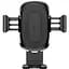 Держатель в машину с беспроводным ЗУ Baseus Gravity Car Mount (Air Outlet Version) 1.67A 10W черный (17216) - миниатюра 1