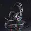 Проводная игровая гарнитура Remax LED Wargod Series Gaming Headphone RM-810, USB, 7.1, 2.5m, black - миниатюра 3