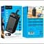 Зовнішній акумулятор Power Bank HOCO Element J123C, 60000 мА·год, швидка зарядка PD 22.5W, 3 USB та 2 Type-C, чорний - мініатюра 4
