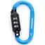 Карабин Munkees 35931 Combi Lock Carabiner D-Shape Синий - миниатюра 2