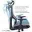 Офисное кресло OfficePro Elegant OC660-B-DG-DG Black/Dark Gray [148664] - миниатюра 10