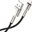 Кабель Baseus Cafule Metal USB to Lightning 2м Black (CALJK-B01) [73380] - мініатюра 2