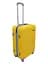 Валіза середня M ABS-пластик Milano bag 004 66×44×28,5см 75л Жовтий - мініатюра 2