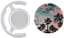 Тримач телефону TOTO Popsocket plastic BNS-C 845 Tree Palm (White) - мініатюра 2