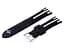 Силиконовый ремешок Primo Dart для часов Samsung Gear S3 Classic SM-R770/Frontier RM-760 Black White - миниатюра 4