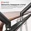 Геймерский стол Sihoo D07 1.6m Walnut/Black (D07B-101/D07J-101-AB) - миниатюра 11