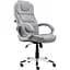 Офісне крісло GT Racer X-2852 Classic Fabric Gray [125598] - мініатюра 1